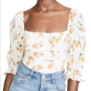 Reformation Blouse / Top Floral